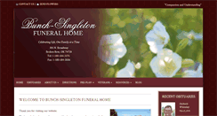 Desktop Screenshot of bunchsingleton.com